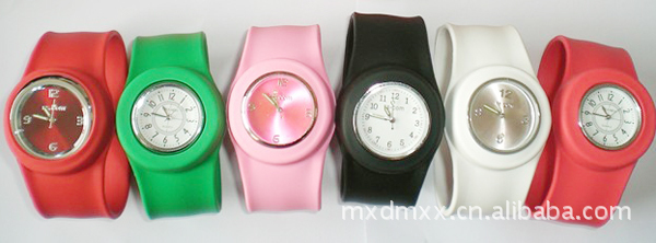 矽膠手錶，圓形矽膠手錶 各種顏色矽膠手錶 時尚美觀工廠,批發,進口,代購