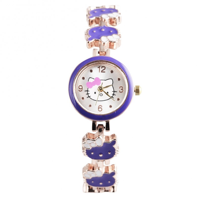 速賣通爆款hello kitty 凱迪貓 女士石英指針手錶 學生手錶女款工廠,批發,進口,代購
