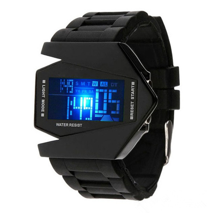 廠傢直銷爆款LED手錶 炫酷飛機手錶 時尚led電子表工廠,批發,進口,代購