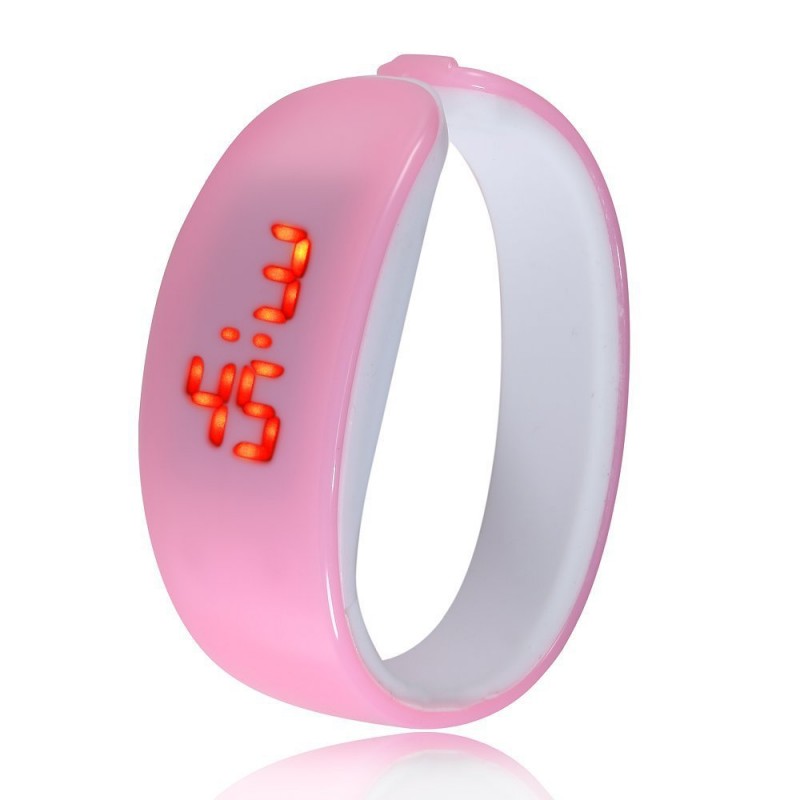 廠價直銷LED海豚手鐲表新款韓版男女運動表果凍電子學生手錶工廠,批發,進口,代購