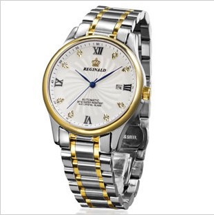 手錶 男士批發利吉奴皇冠防水全自動機械表商務休閒男士手錶A802批發・進口・工廠・代買・代購