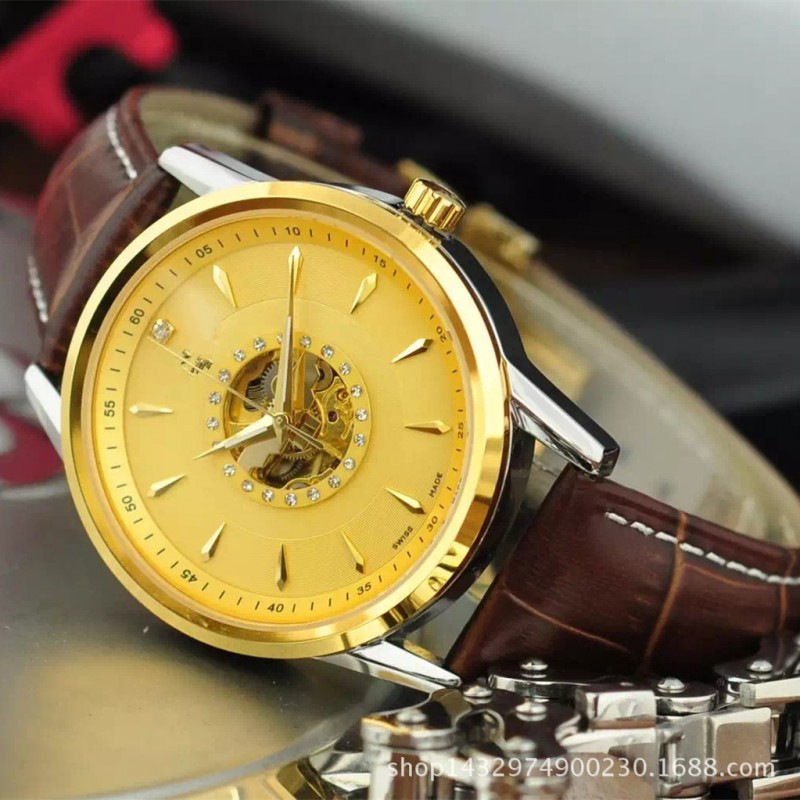 新款手錶 鏤空機械男表 高檔全自動機械男士手錶  皮帶 一件代發批發・進口・工廠・代買・代購