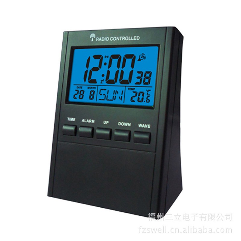 【三立】 電波鐘 LCD電波鐘 LCD電子鐘  數顯電子鐘 鬧鐘批發・進口・工廠・代買・代購
