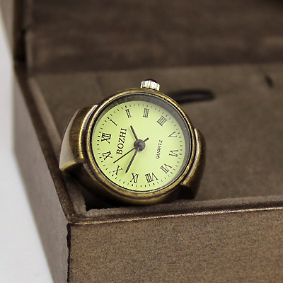仿古迷你韓版戒指表 簡約羅馬數字學生手錶古銀表批發批發・進口・工廠・代買・代購