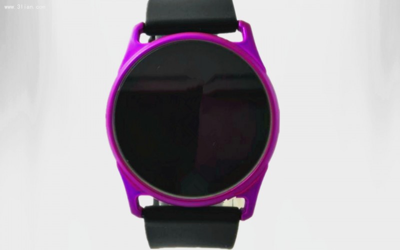 LED觸摸屏手錶夜光時尚潮男表圓形智能韓版個性玉石手錶觸摸手錶批發・進口・工廠・代買・代購