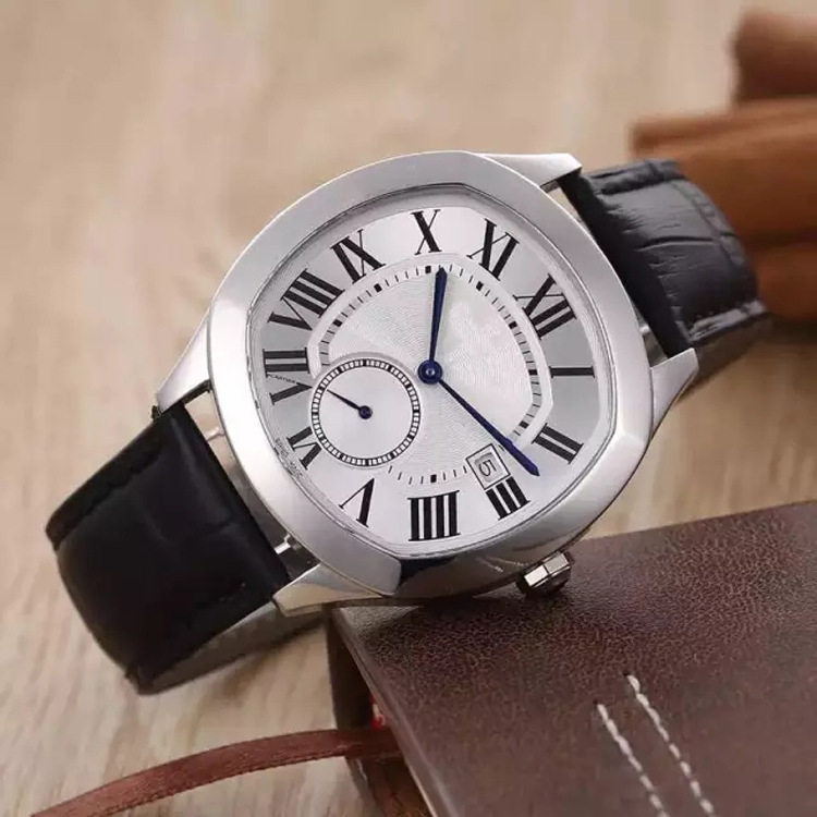 新款瑞士手錶批發 男 機械表 高檔商務男表 真皮防水手錶一件代發批發・進口・工廠・代買・代購