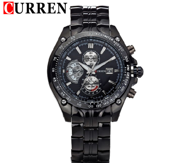 手錶 男 品牌CURREN8083 時尚休閒商務男士石英表鋼帶手錶 爆款批發・進口・工廠・代買・代購