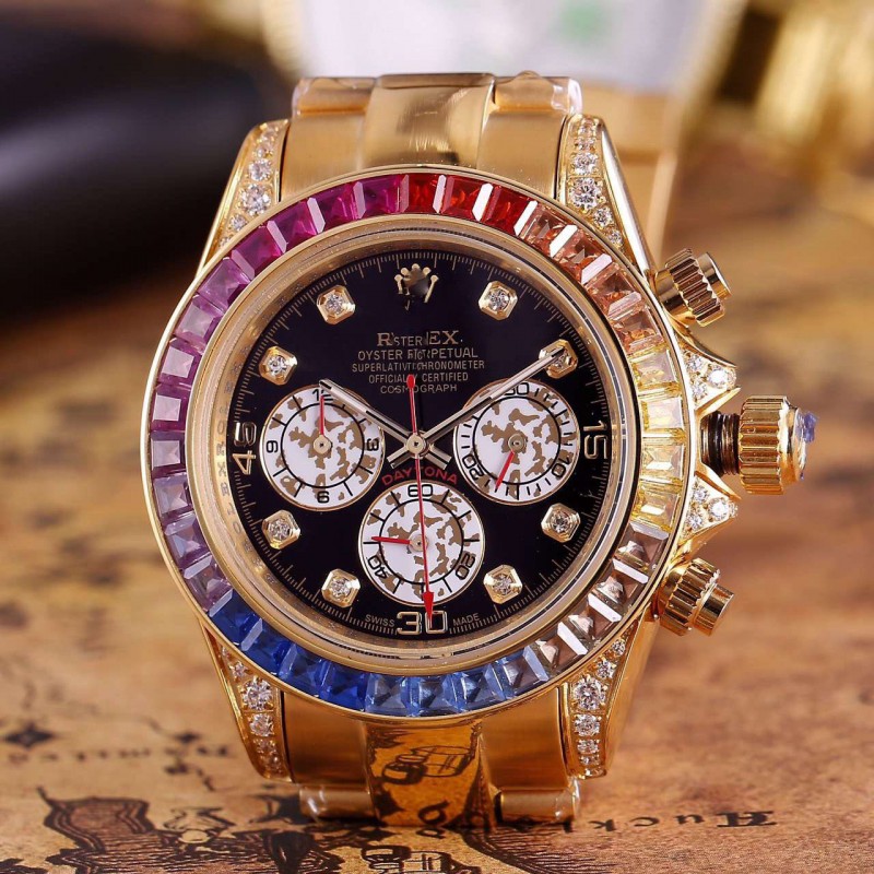 廠傢批發一件代發 男士商務鋼帶金色手錶 瑞士全自動機械手錶防水工廠,批發,進口,代購