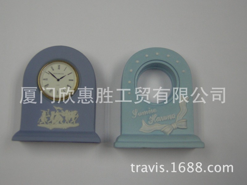 來樣加工定製各種陶瓷鐘表框 鐘表工藝品 傢居陶瓷禮品定製批發・進口・工廠・代買・代購