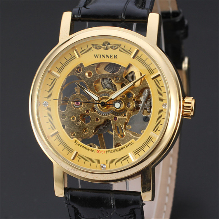 一件起批,WINNER 外貿 時尚鏤空 全自動機械手錶 男士商務手錶工廠,批發,進口,代購