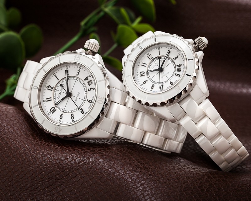 2015新版名星同款白色陶瓷手錶 智能防水防刮 本地廠傢直銷超豪表批發・進口・工廠・代買・代購