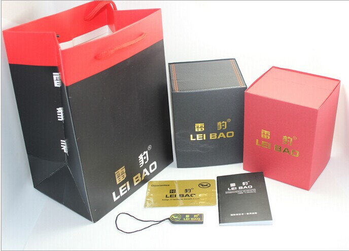 手錶專用盒 紅 黑 定做LOGO 高檔表盒 盒子批發工廠,批發,進口,代購