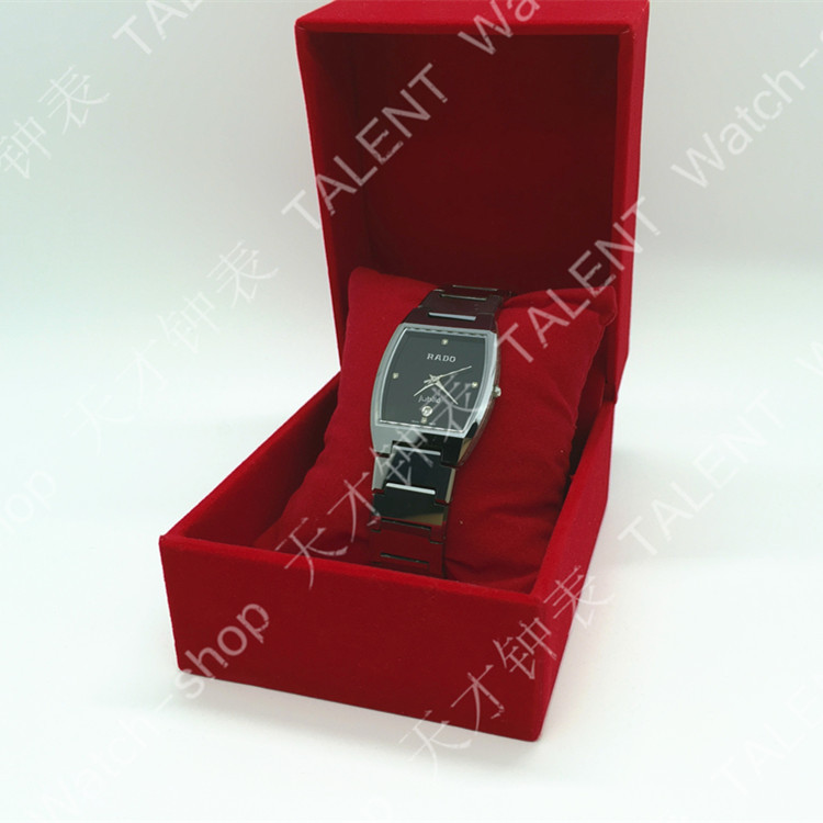 高檔手錶盒子反絨盒子大紅色送人必備高端大氣上檔次廠傢直銷工廠,批發,進口,代購