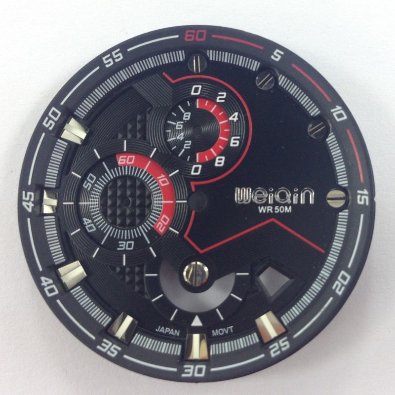 高檔雙層手錶表盤 鏤空機械手錶字麵 腐蝕立體紋路表麵 表麵訂做工廠,批發,進口,代購