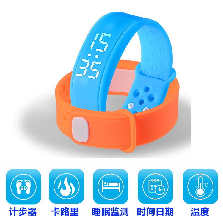 智能手環 W6智能提醒 3D計步運動手環 多功能智能手錶手環批發・進口・工廠・代買・代購