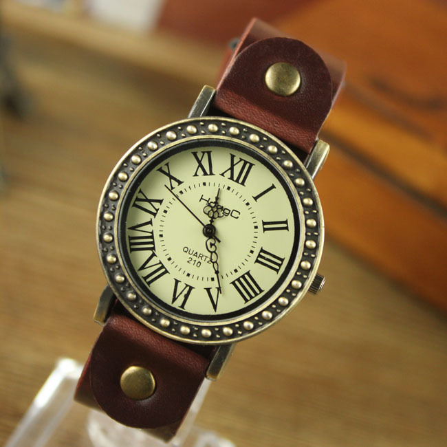 一件代發 羅數馬數字時尚潮流淘寶熱銷經典仿古男女學生復古手錶批發・進口・工廠・代買・代購