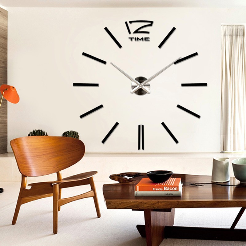 亞克力創意掛鐘 diy鏡麵掛鐘歐式客廳裝飾時鐘批發・進口・工廠・代買・代購