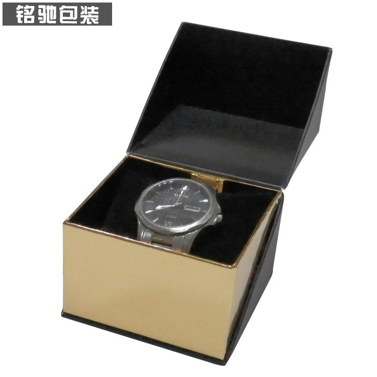 男士機械手錶盒子 石英手錶黑色包裝盒 廠傢直銷 包裝盒批發・進口・工廠・代買・代購