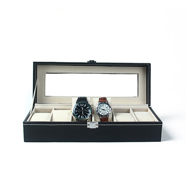 廠傢低價批發手錶盒 開窗表盒 皮製手錶盒，六位手錶盒。批發・進口・工廠・代買・代購