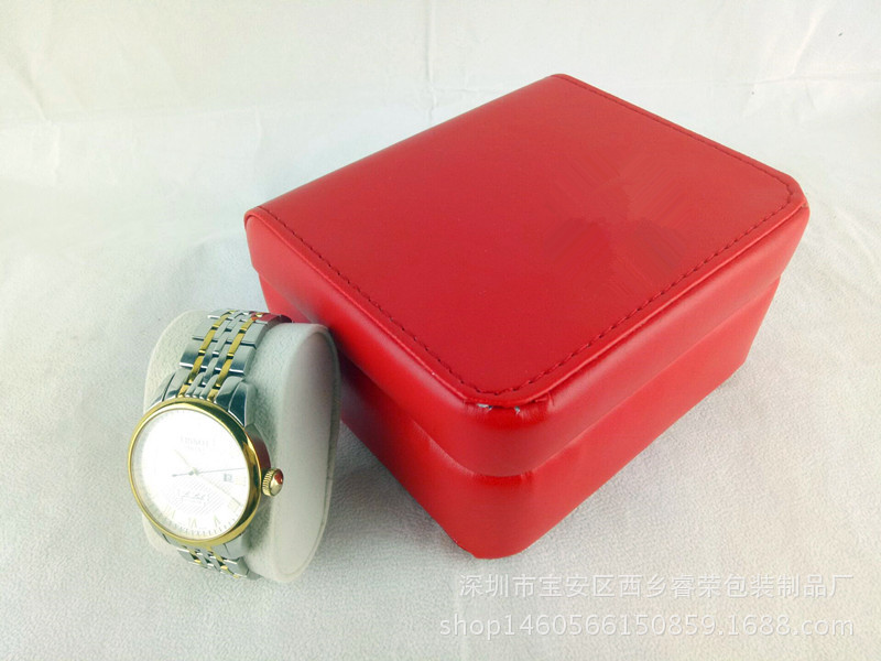 廠傢直銷可定做可加LOGO高檔手錶盒長方手錶原裝盒PU皮手錶包裝盒批發・進口・工廠・代買・代購