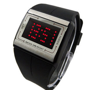 85燈LED觸摸手錶 學生防水手錶 個性LED手錶 運動手錶批發・進口・工廠・代買・代購