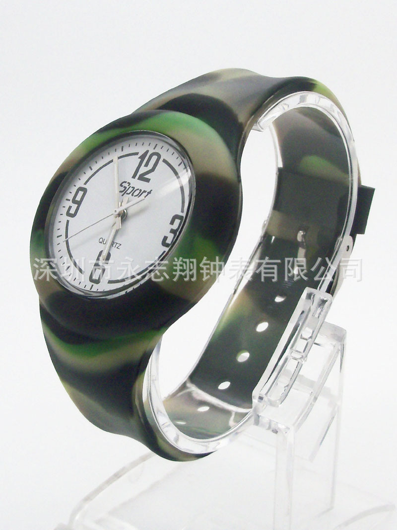 工廠專供流行時尚toy透明殼矽膠手錶 送禮專用電子禮品表- *批發・進口・工廠・代買・代購
