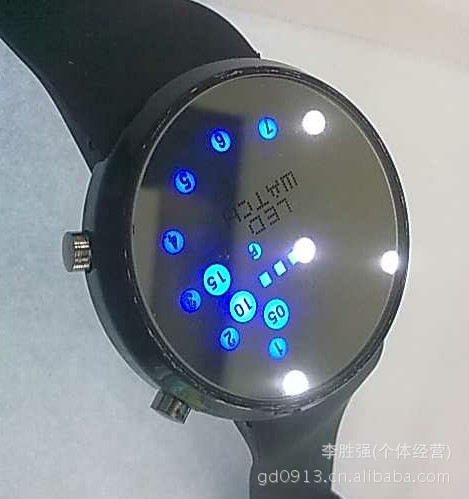 韓版時裝表 學生手錶 led 滾珠式手錶 男女手錶ledwatch工廠,批發,進口,代購