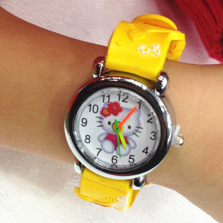 韓版時尚兒童手錶塑膠表創意3D手錶 卡通手錶 淘寶9元店爆款批發批發・進口・工廠・代買・代購