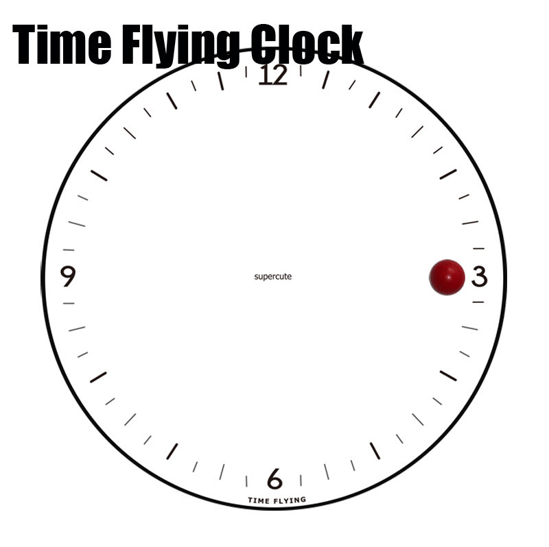 瀛樂 Time flying Clock 時光飛逝磁力鐘 外貿原單工廠,批發,進口,代購