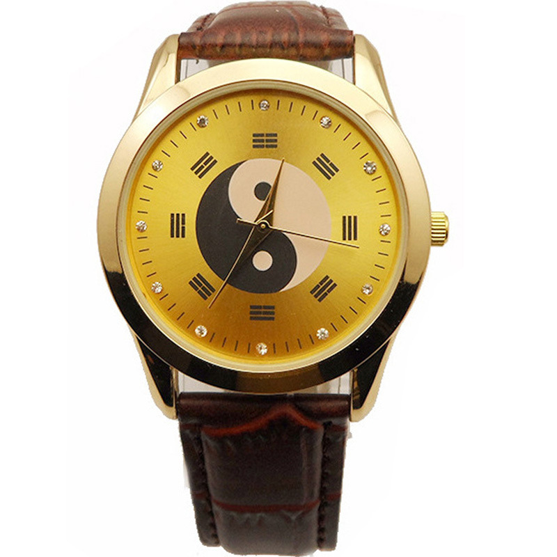 正品太極功能量手錶五行養生磁療表中老年會銷毛澤東像皮帶石英表批發・進口・工廠・代買・代購