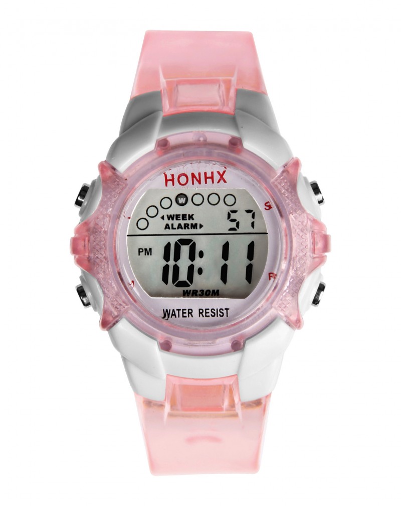 手錶批發 HONHX 兒童手錶 電子手錶 女款LED手錶 62B批發・進口・工廠・代買・代購