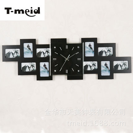 創意相框鐘 工藝鐘/wall clock/裝飾掛鐘 熱賣靜音時鐘 廠傢直銷工廠,批發,進口,代購