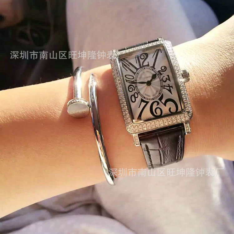淘寶熱銷 時尚精鋼手錶 彩色表帶女士石英表時裝表 數字腕表批發・進口・工廠・代買・代購