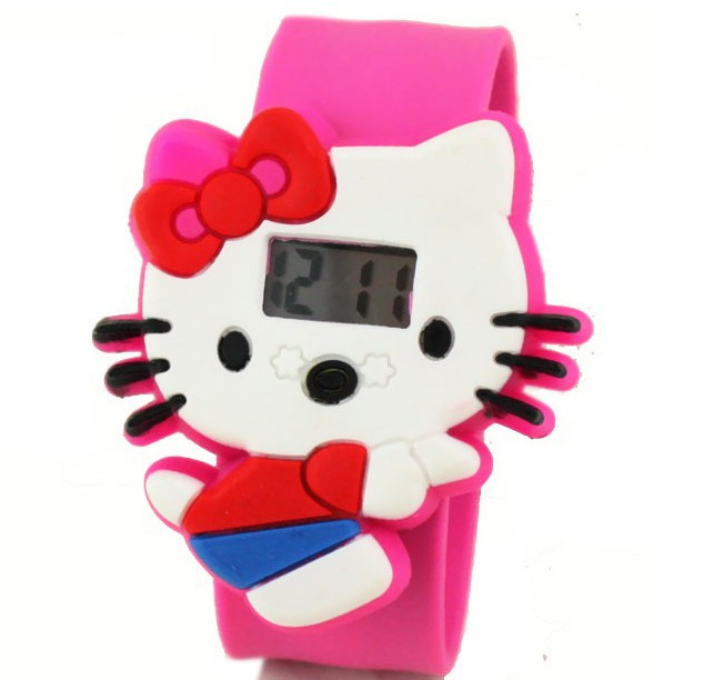 廠傢批發 兒童啪啪手錶  Hello Kitty 電子拍拍表 卡通 淘寶熱賣工廠,批發,進口,代購