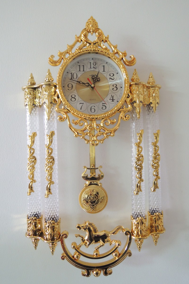 歐式高檔宮廷復古黃金大掛鐘鐘表禮品傢居飾品公司禮品工廠,批發,進口,代購