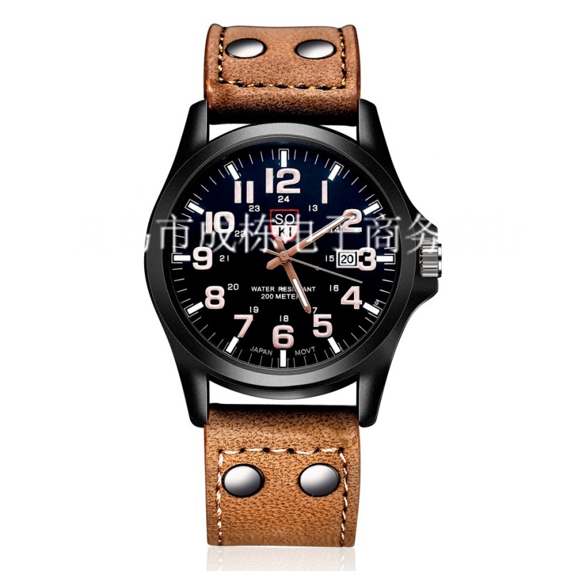 pu 表帶系列手錶 歐美休閒風格 手錶 外貿貨源 直銷批發批發・進口・工廠・代買・代購