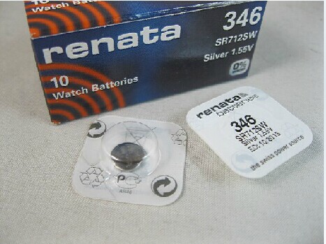 瑞*士346電子電池 SR712SW  手錶電池  紐扣電池 10粒一盒工廠,批發,進口,代購