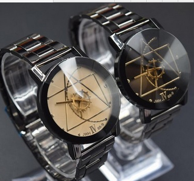 時尚熱賣情侶鋼帶對表，，潮流男女手錶批發・進口・工廠・代買・代購