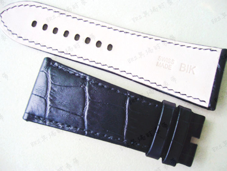 廠傢直銷品牌男女美洲鱷魚皮真皮手錶帶配件多色可選擇可訂做定製工廠,批發,進口,代購
