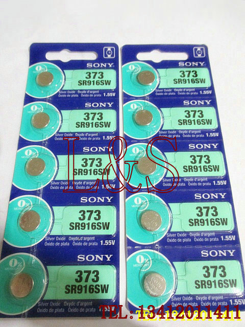 批發 SONY索尼 原裝進口電池 373 SR916SW手錶電子 紐扣 鐘表配件工廠,批發,進口,代購