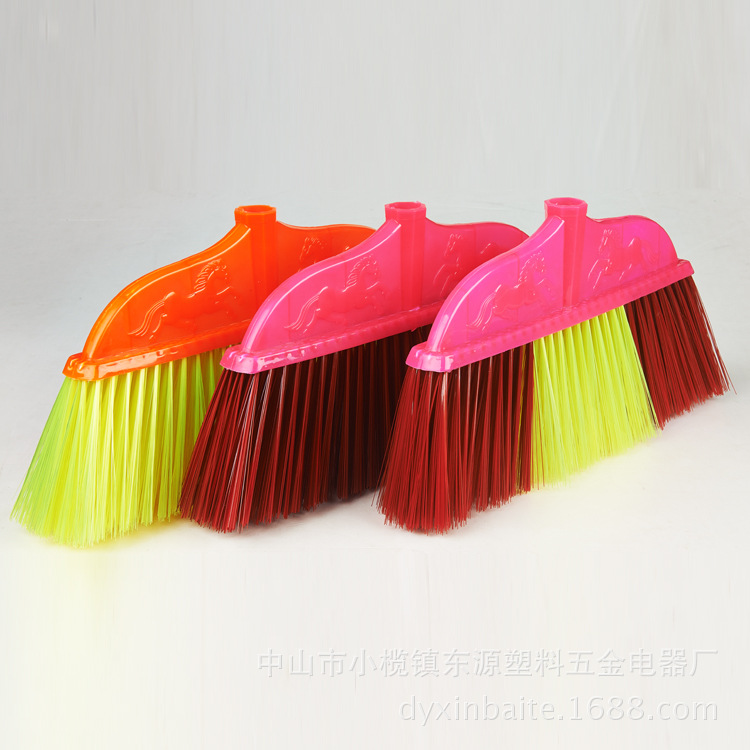 供應美觀 多顏色 時尚高檔 塑料掃把 掃帚 清潔工具 KM-1108工廠,批發,進口,代購