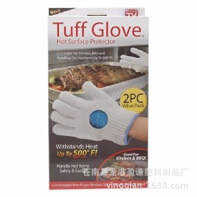 tuff glove 烤爐微波爐手套 棉紗隔熱 耐溫耐磨 防燙手套 TV新品工廠,批發,進口,代購