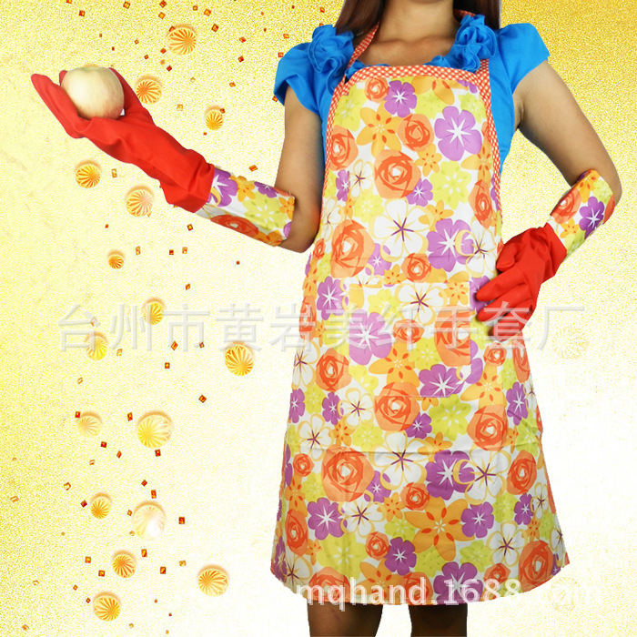 韓版時尚PVC防水防油防污圍裙 傢務清潔圍裙居傢日用廚房圍裙工廠,批發,進口,代購