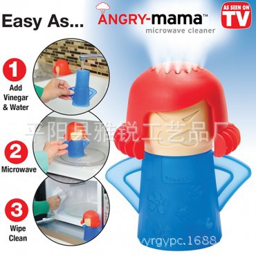 生氣媽媽 Angry Mama Microwave Cleaner 微波爐清潔器工廠現貨工廠,批發,進口,代購