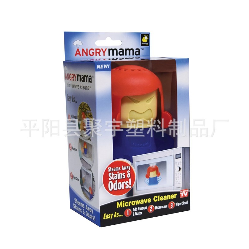 TV暢銷新品生氣媽媽 Angry Mama Microwave Cleaner 微波爐清潔器批發・進口・工廠・代買・代購