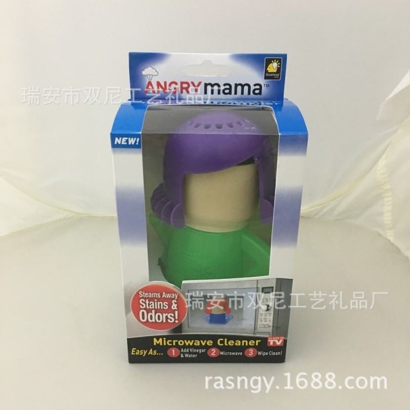 生氣媽媽Angry Mama Microwave Cleaner 微波爐清潔器 工廠現貨工廠,批發,進口,代購