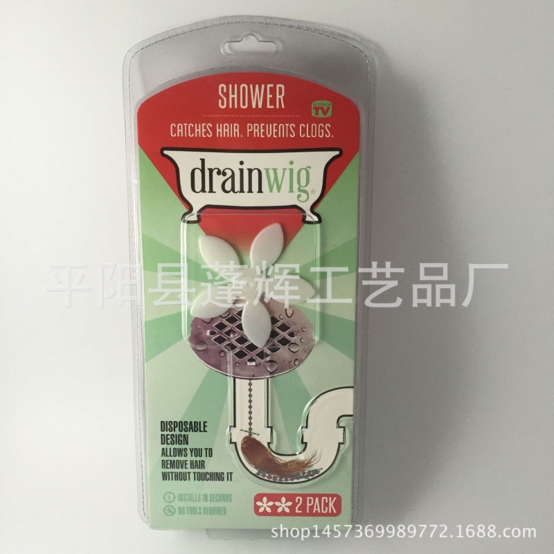 廠傢現貨直銷Drain wig毛發頭發清理器 下水道疏通器 水槽清潔鉤工廠,批發,進口,代購