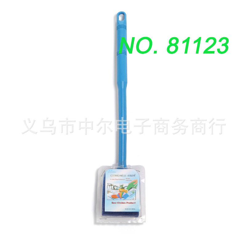 NO.81123廠價直銷新款長柄洗鍋清潔百潔佈 熱銷日用品 傢務清潔工廠,批發,進口,代購