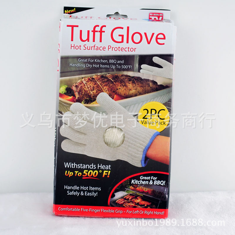 tuff glove 烤爐微波爐手套 棉紗隔熱 耐溫耐磨 防燙手套 TV新品工廠,批發,進口,代購