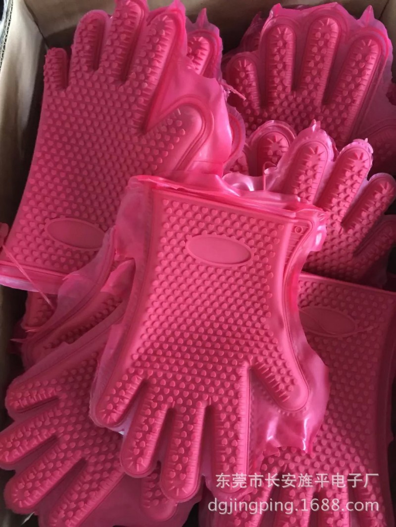 現模現貨矽膠手套矽膠5指手套 傢務清潔用具批發商 多色批發・進口・工廠・代買・代購